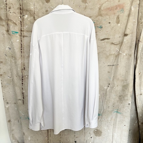 ALO Yoga White Button Down Shirt - Picture 5 of 5